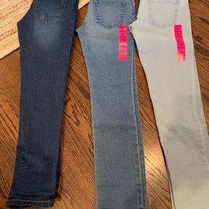 Size 8 kids jeans 3 pair